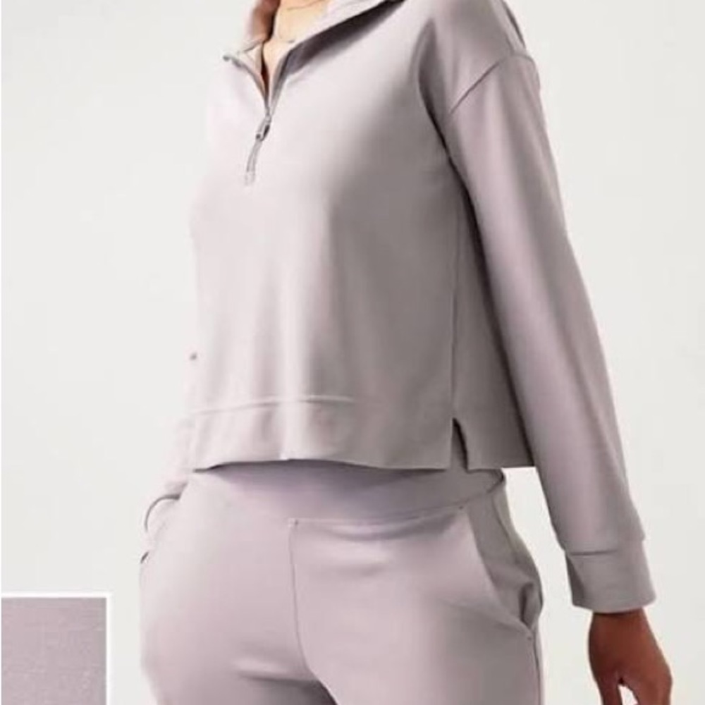 Athleta Sea Soft Quarter Zip